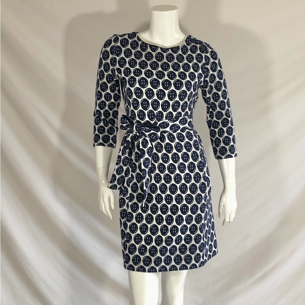Lilly Pulitzer Navy and White Dress